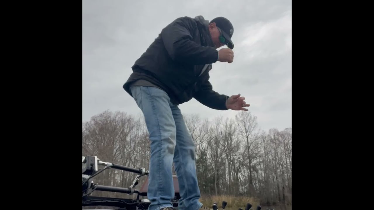I was just fishing for bass when I hooked onto this yellow line and Surprise! #bassfishing