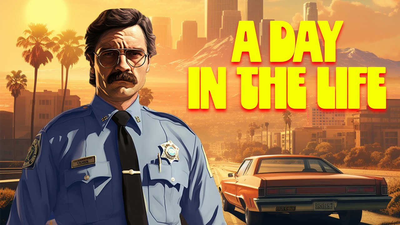 Играю за неуравновешенного копа в GTA Roleplay