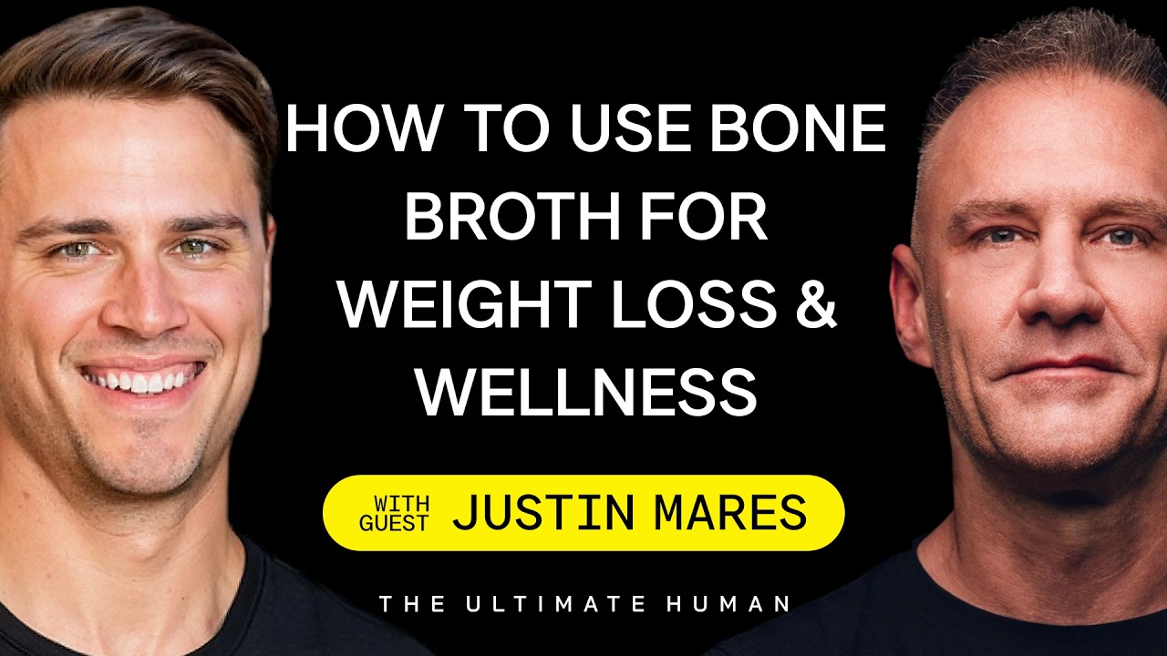 Justin Mares: Here Are the Bone Broth Benefits and Why It’s a Health Game-Changer! | TUH #069