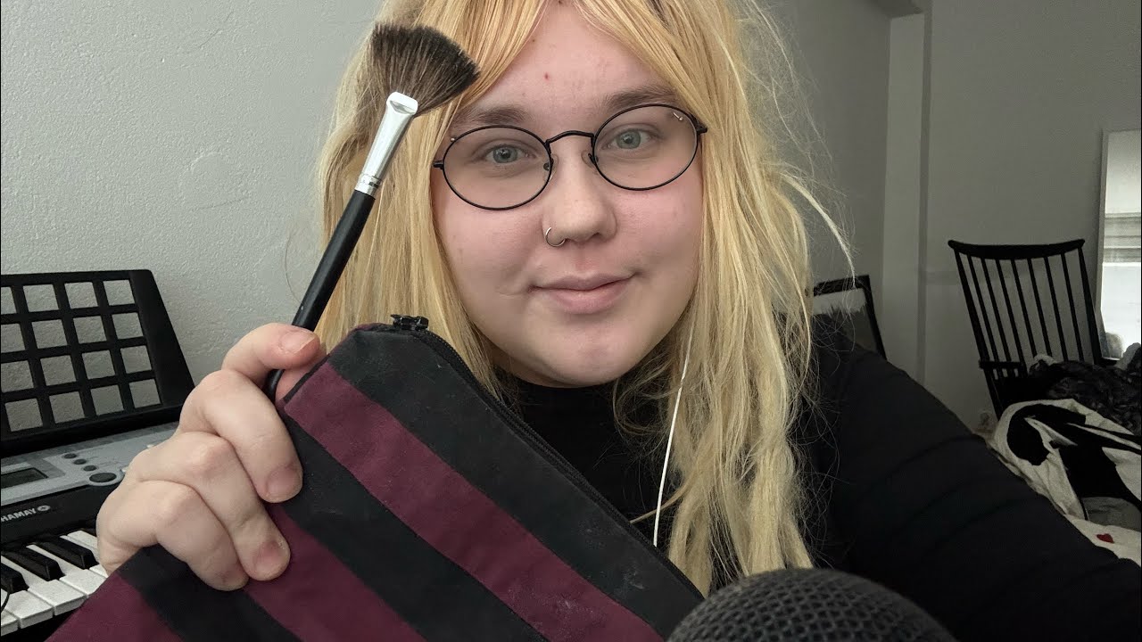 asmr suomi meikki roleplay (layered sounds)