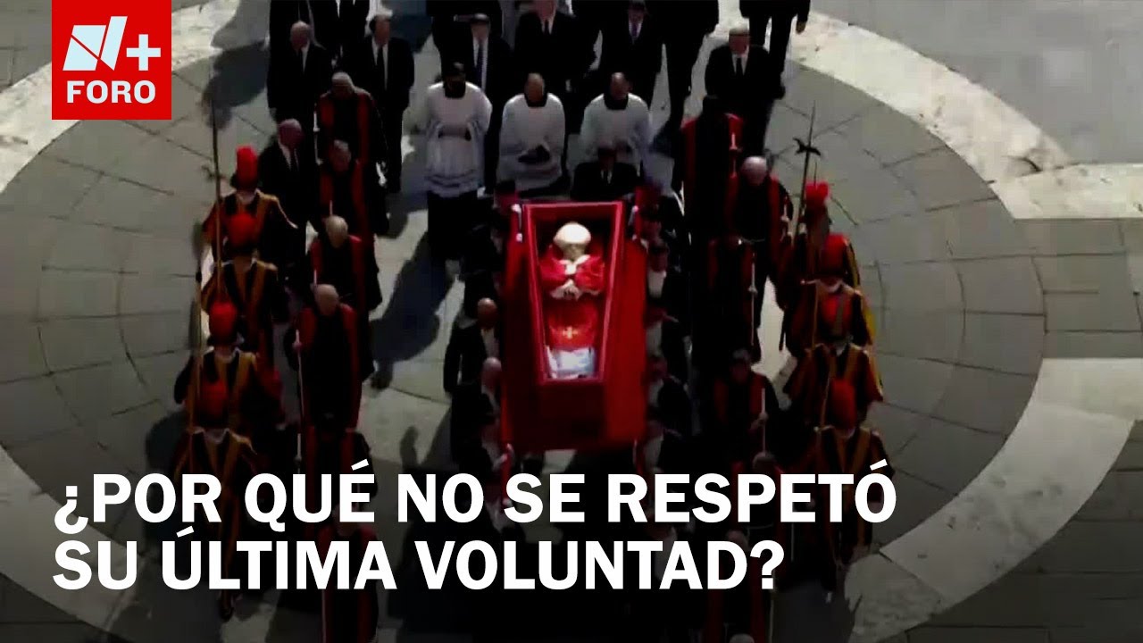 La petición del Papa Francisco para sus funerales que no se respetó - Las Noticias