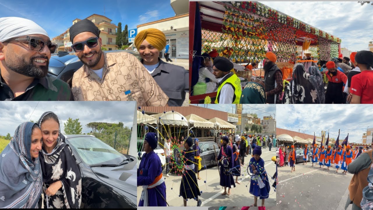 ਇਟਲੀ ਦੇ ਸ਼ਹਿਰ ਲਵੀਨਿਓ ਵਿੱਚ ਸਜਿਆ ਮਹਾਨ ਨਗਰ ਕੀਰਤਨ🙏ਹੁੰਮ ਹੁੰਮਾ ਕੇ ਪਹੁੰਚੀਆਂ ਸੰਗਤਾਂ🙏PUNJABI VLOG ITALY🇮🇹