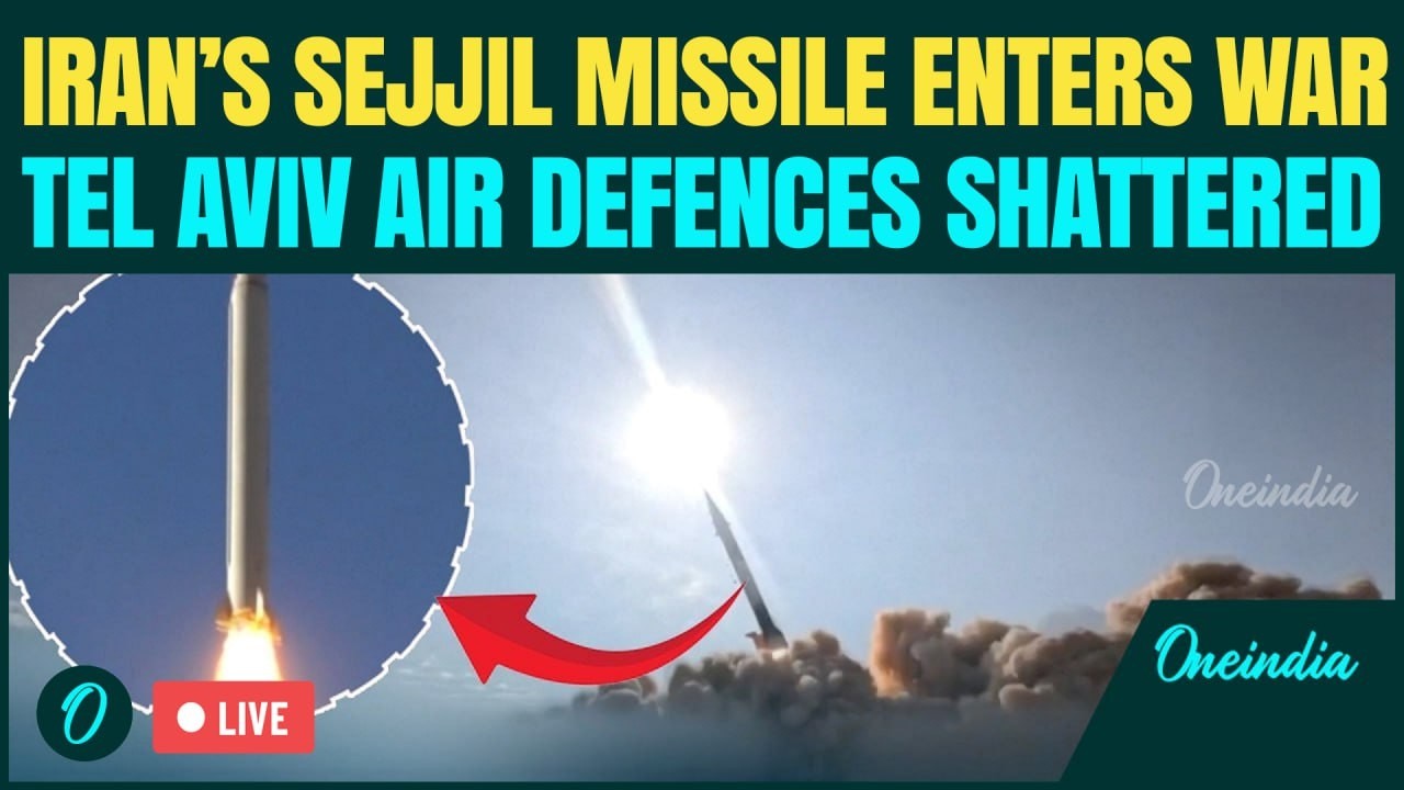 Iran War LIVE: Iran&rsquo;s Sejjil Missiles POUND Israel As Tel Aviv Air Defences Crumble