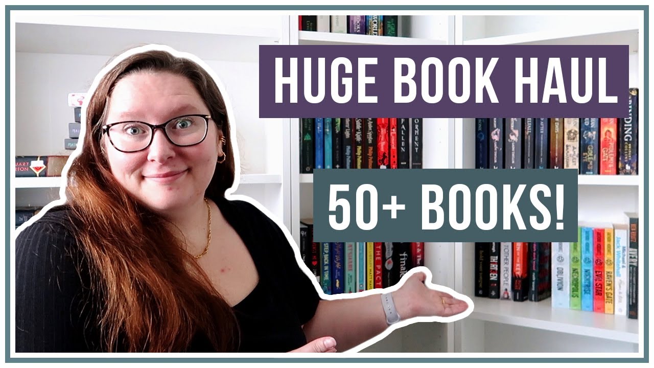 Charity shop book haul 📚 I bought over 50 books!
