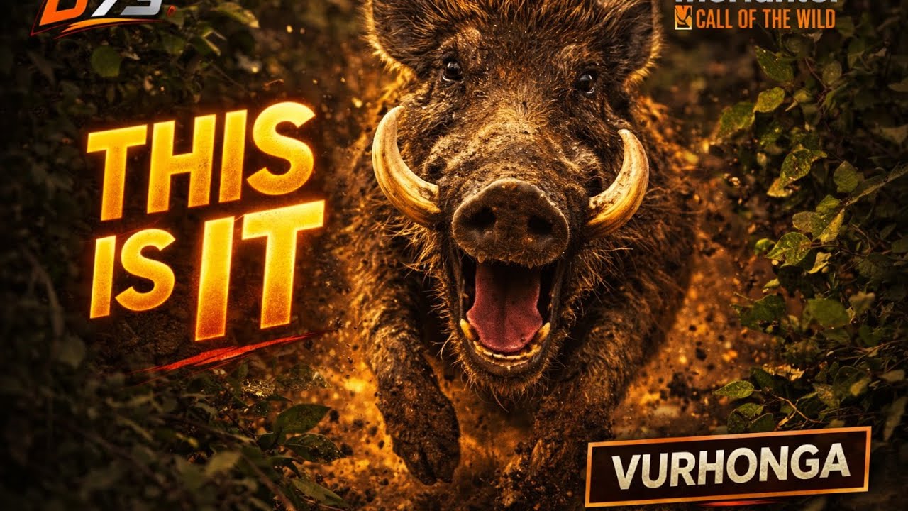 This Was a Mistake… The Warthog Charged | Vurhonga | theHunter Call of the Wild