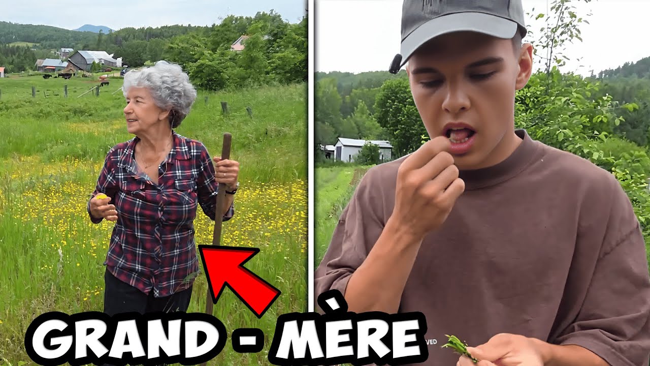 MA GRAND-MÈRE NOUS MONTRE SON IMMENSE JARDIN