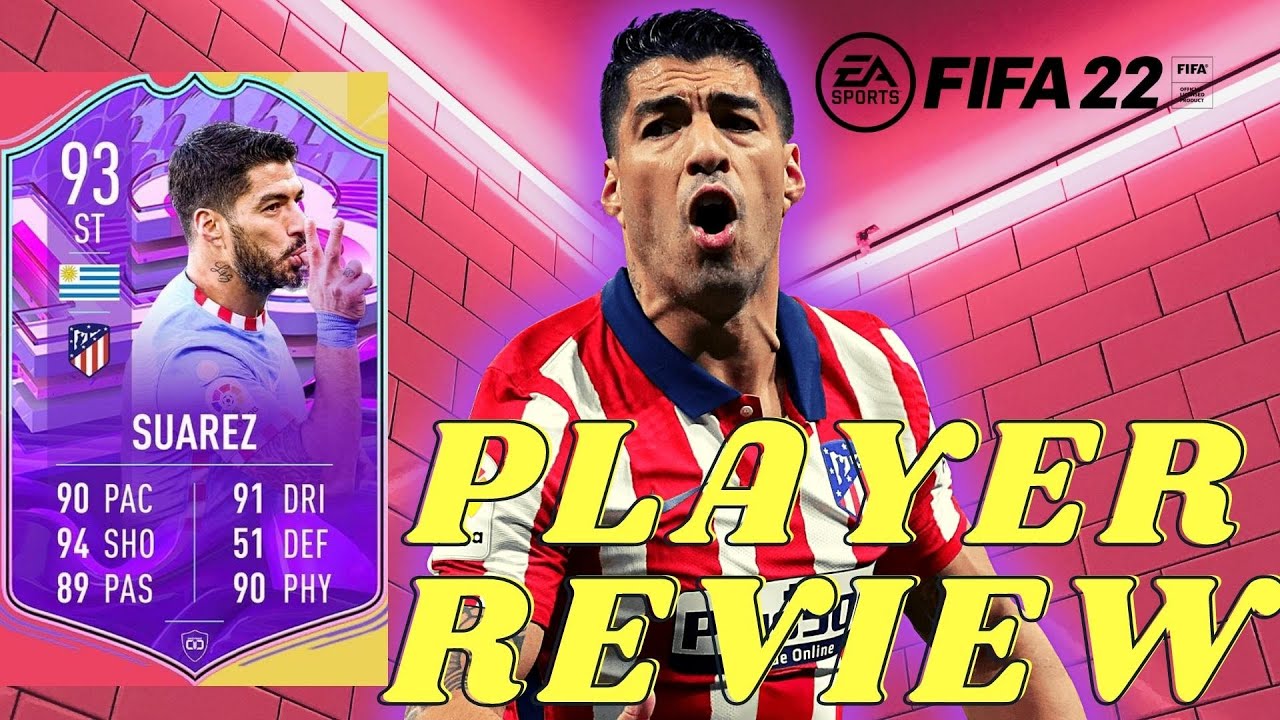 FUT BIRTHDAY LUIS SUAREZ 'EL PISTOLERO' IS HE THE BEST STRIKER IN THE GAME? FIFA 22 PLAYER REVIEW