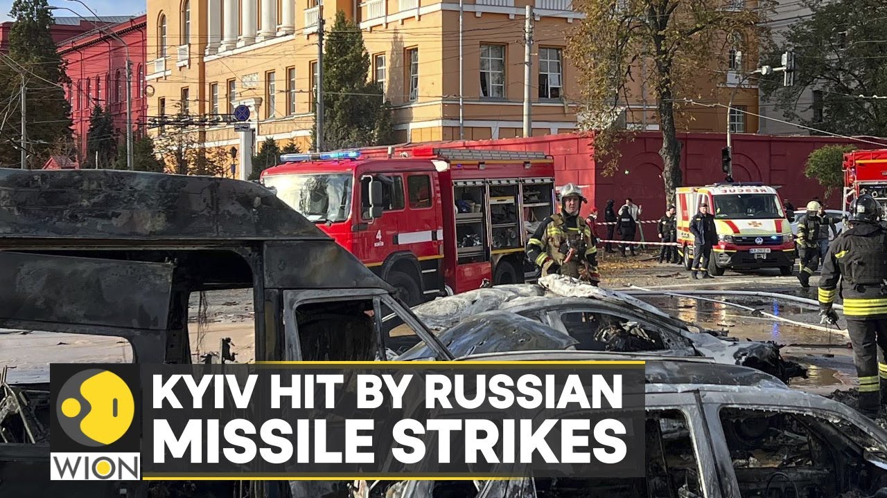 Multiple explosions reported across Ukraine after Putin blames Kyiv for Crimea bridge blast | WION