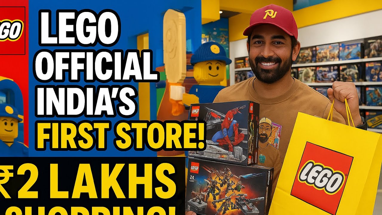 Inside India’s first LEGO® Store 🧱 | lego store opening India
