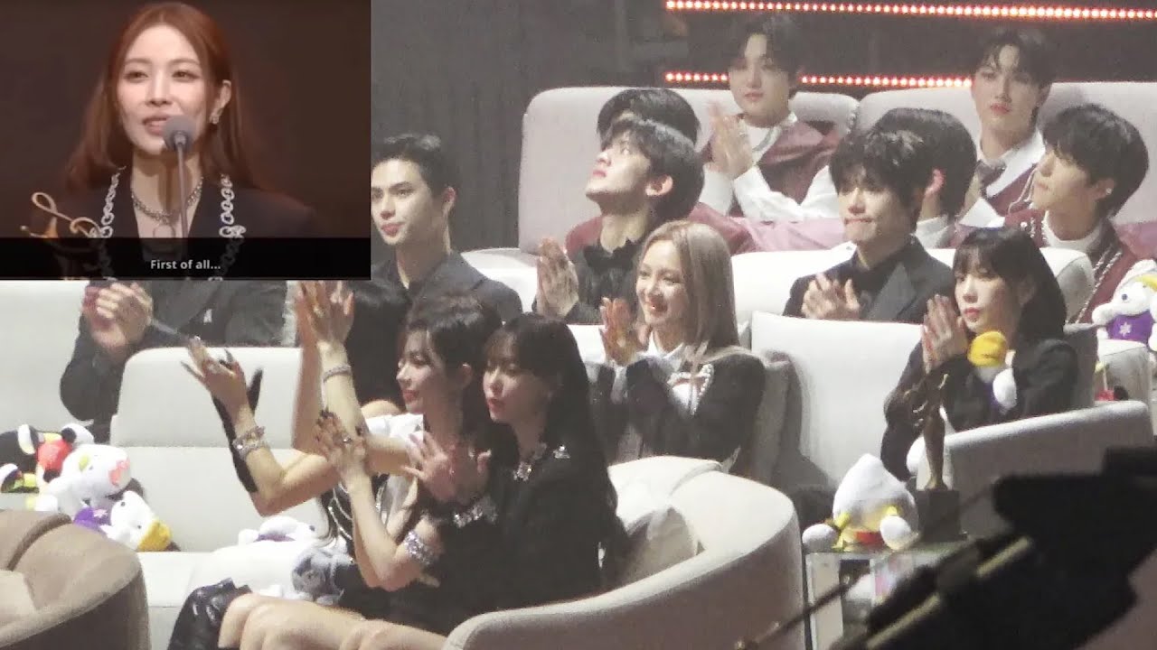 보아 BoA Winning Legend Artist Award GOT, TNX Reaction 230119