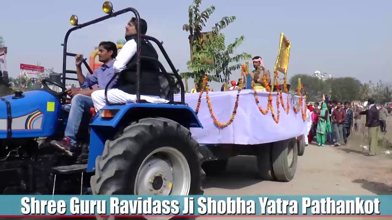 Shri Guru Ravidass Shobha Yatra Pathankot