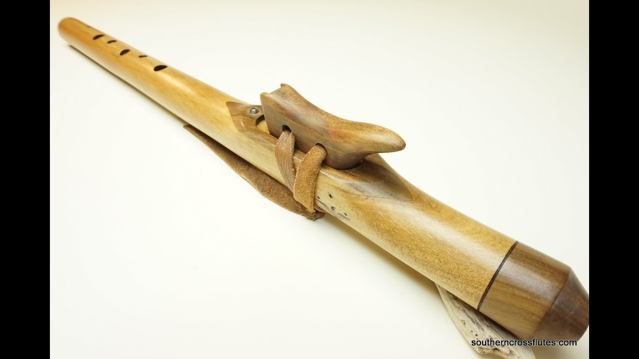 Hijaz Love Flute   Key of F   432hz   Ancient Kauri wood   by Southern Cross Flutes