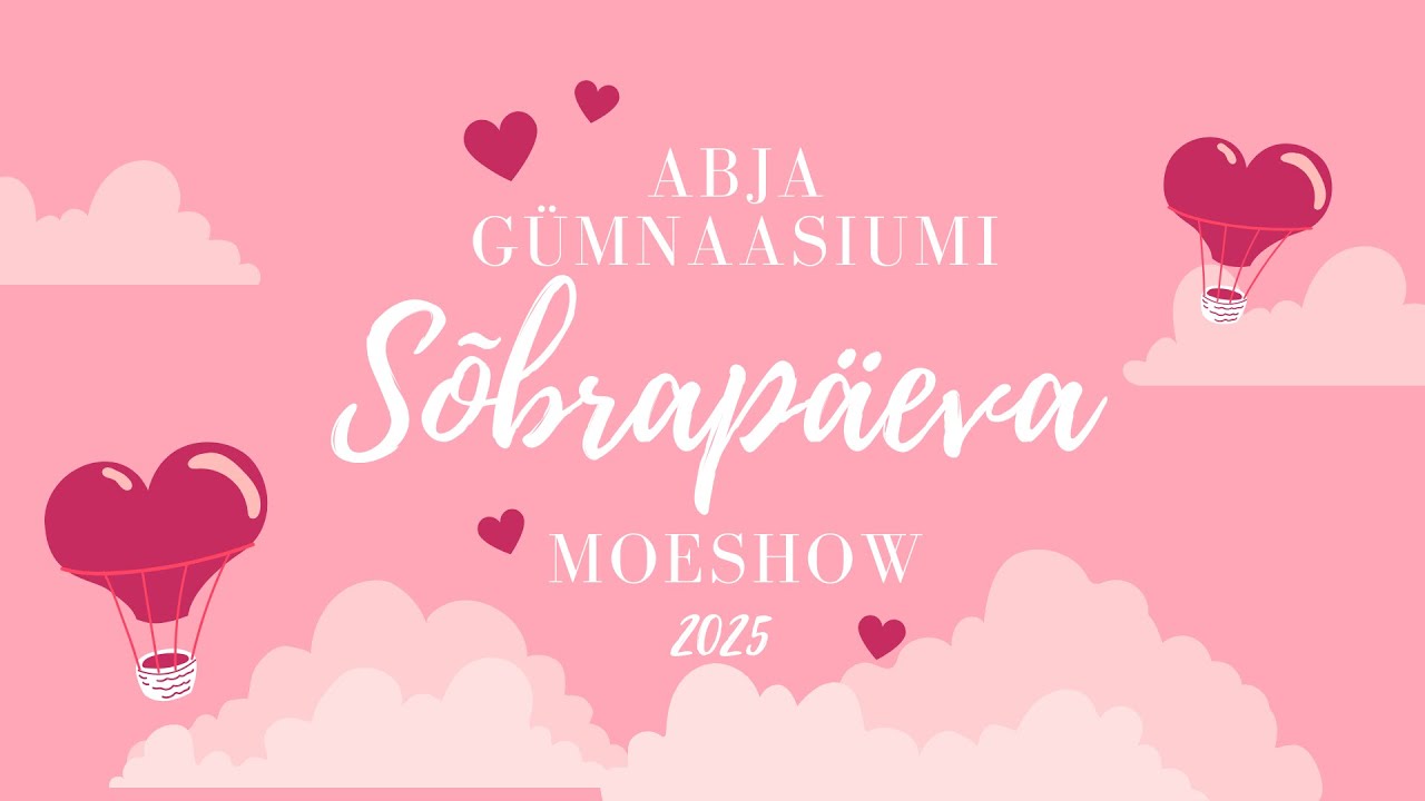 Sõbrapäeva Moeshow otseülekanne