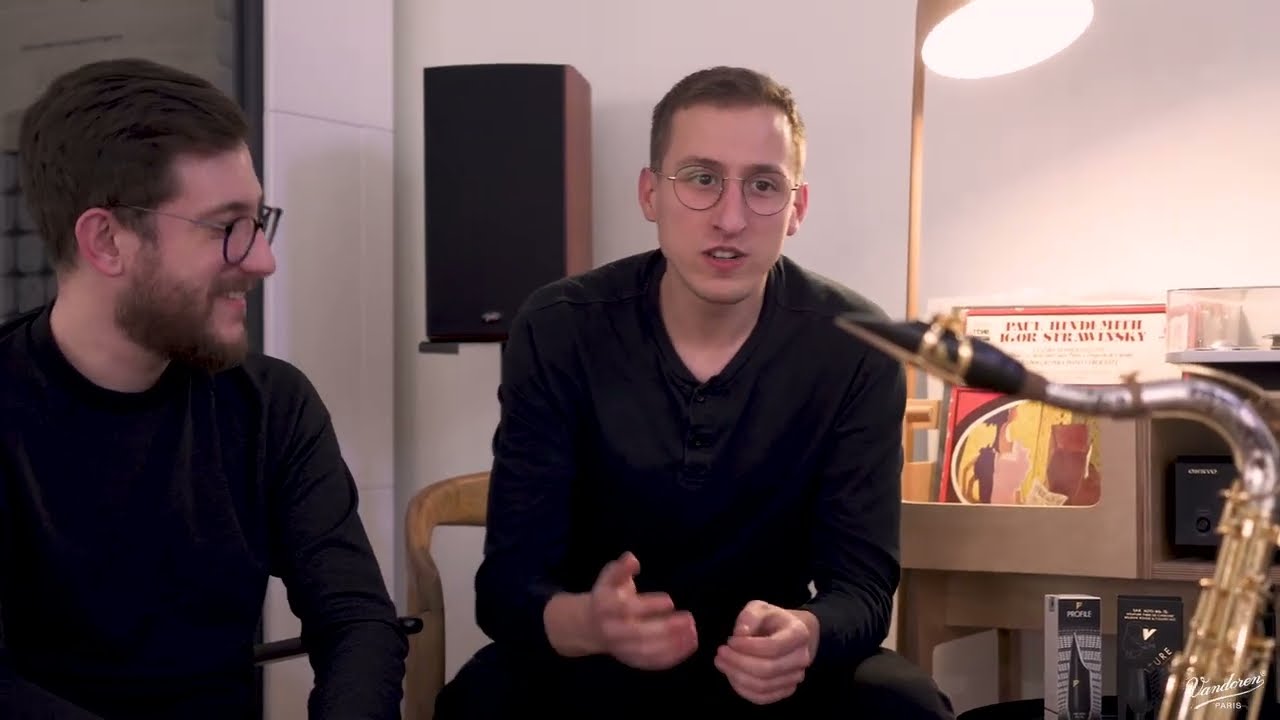 Kebyart Saxophone Quartet talking about their Vandoren setup