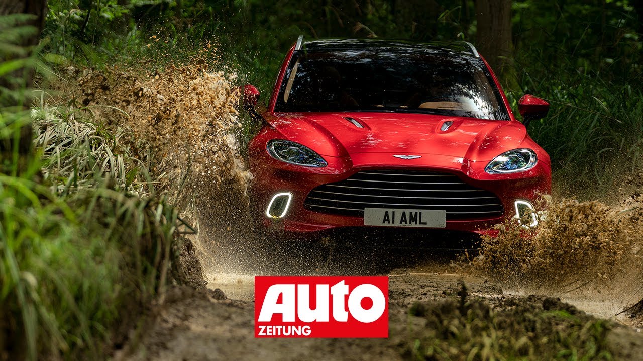 Erste Testfahrt mit dem Aston Martin DBX (2020)!