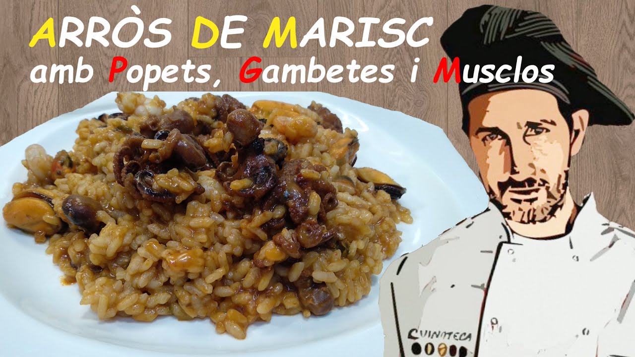 ARR&Ograve;S DE MARISC / PAELLA DE MARISC / Receptes de cuina