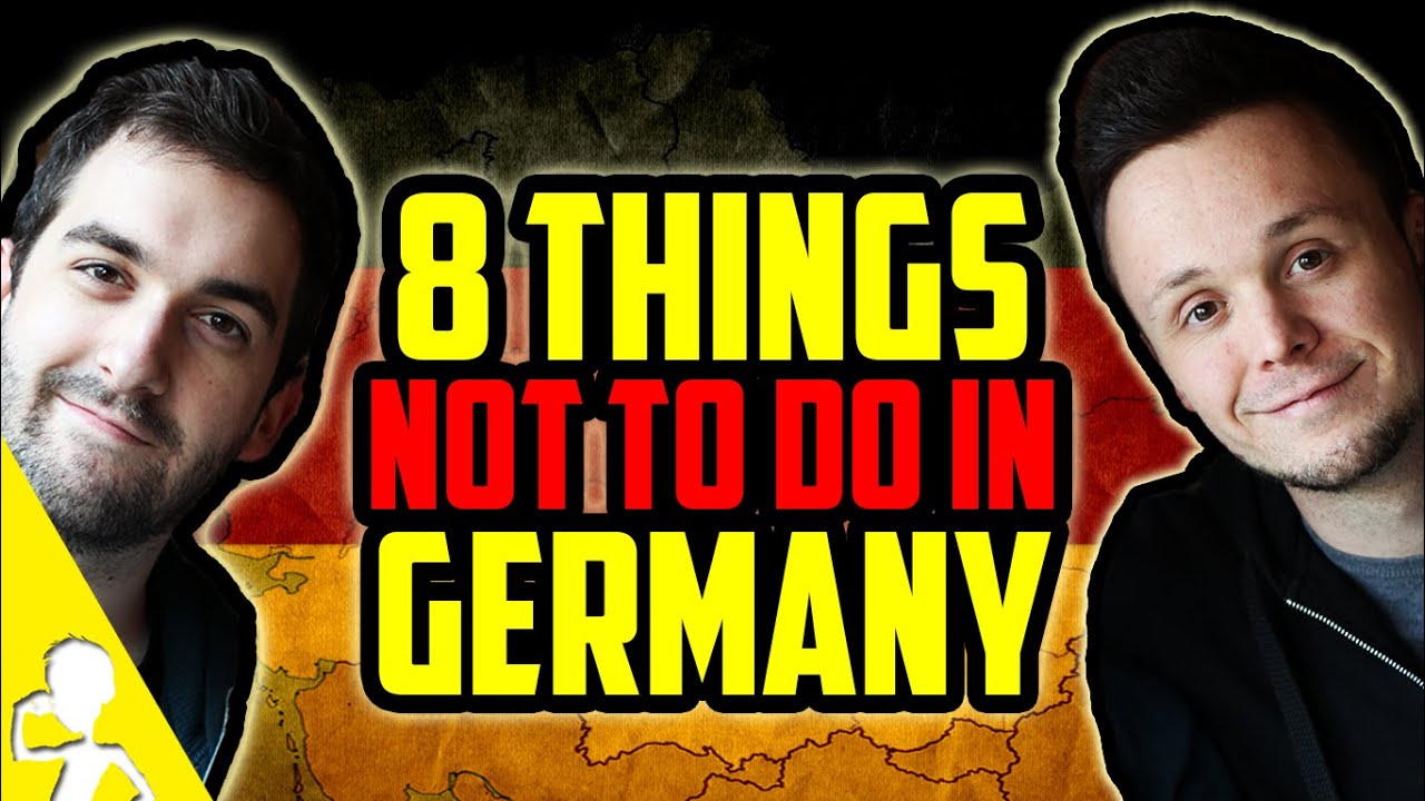 8 Things Not To Do In Germany | Get Germanized /w VlogDave