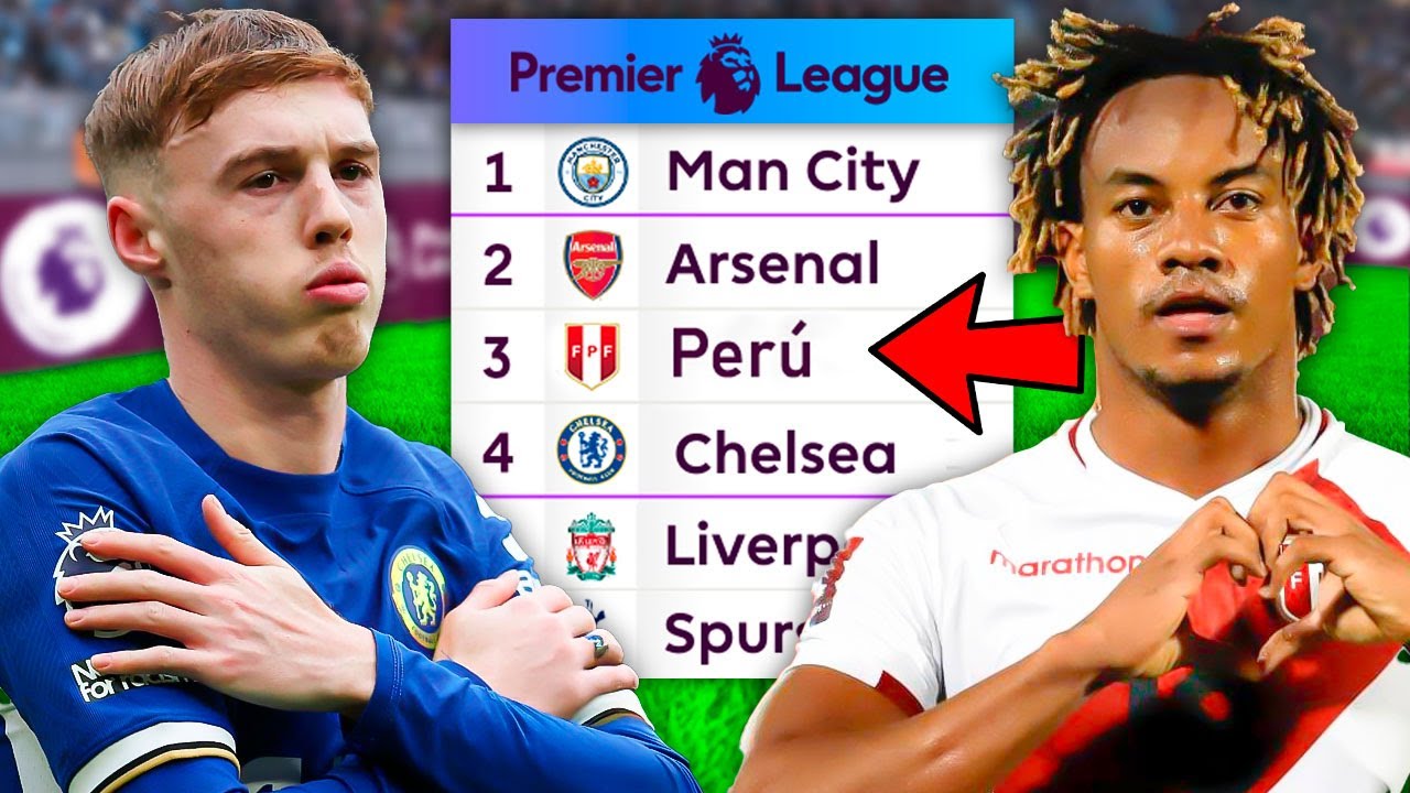Y Si Peru Jugaría en la Premier League 2025...?