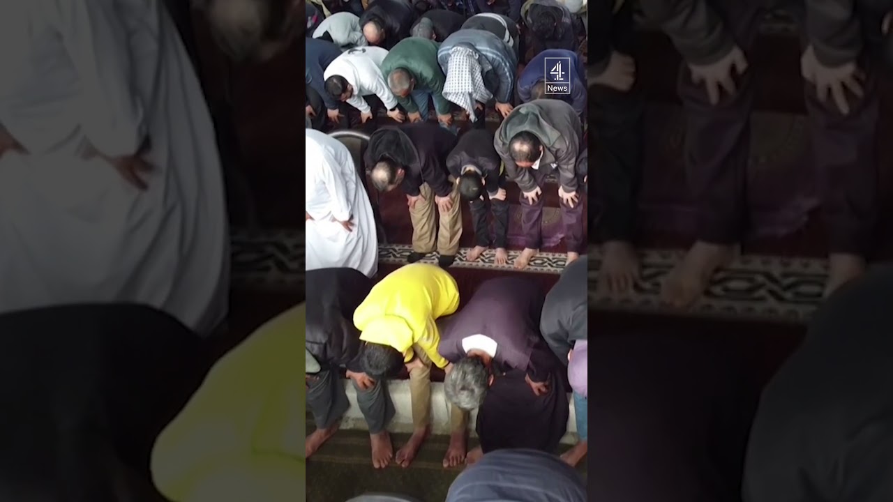First Friday prayers after ceasefire in Gaza