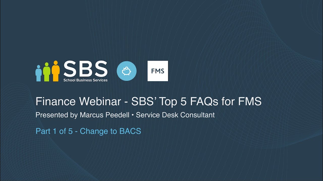 SBS' Top 5 FAQs for FMS