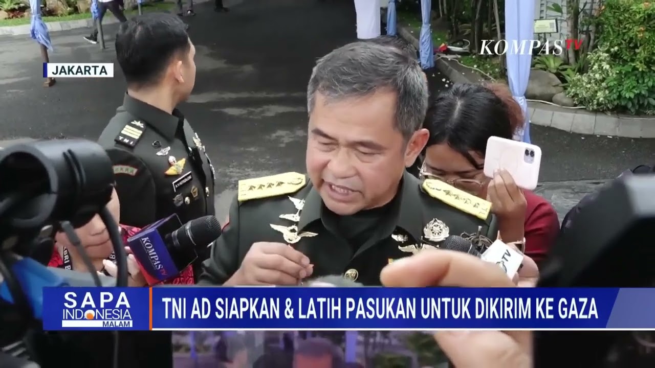 TNI AD Siapkan dan Latih Pasukan Untuk Dikirim ke Gaza