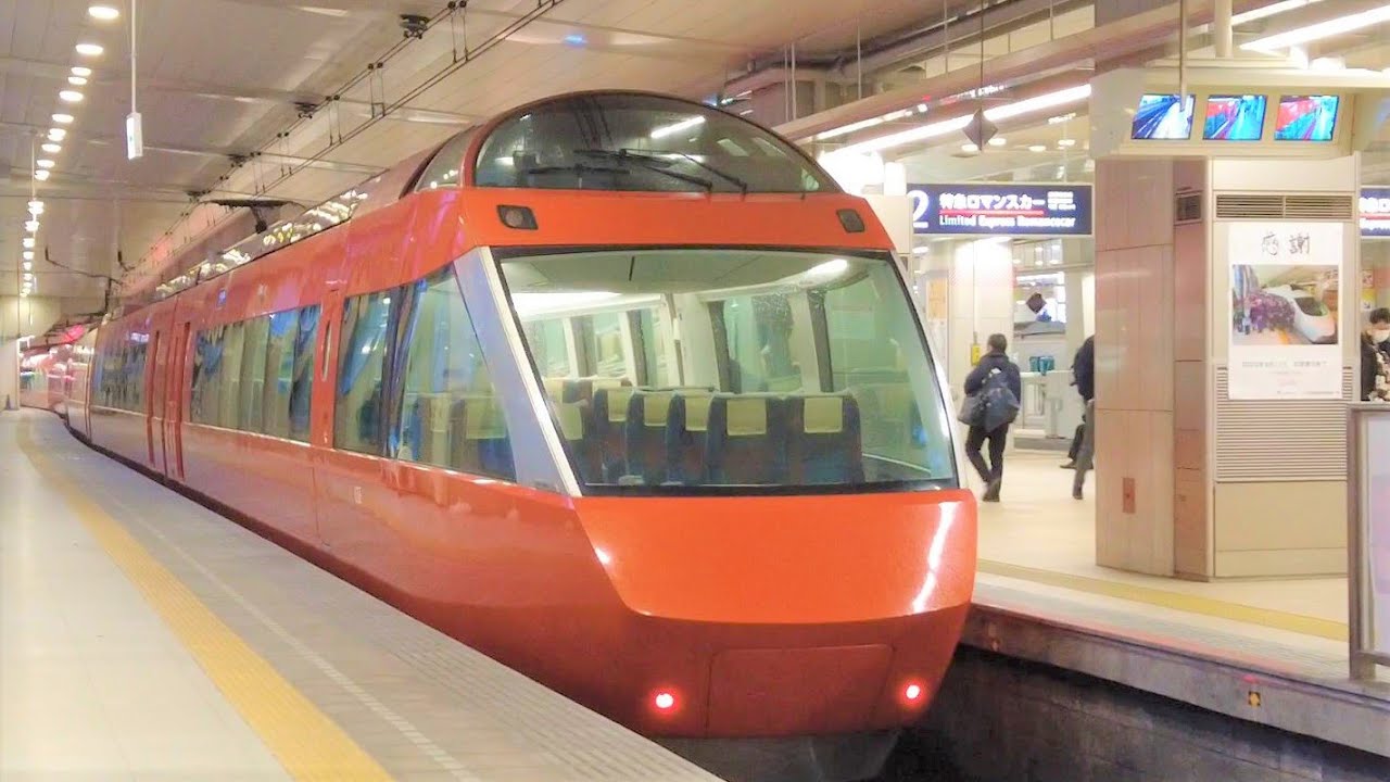 Обсерватория самого известного экскурсионного поезда Японии 🚈🤩 Романтический автомобиль Одакю