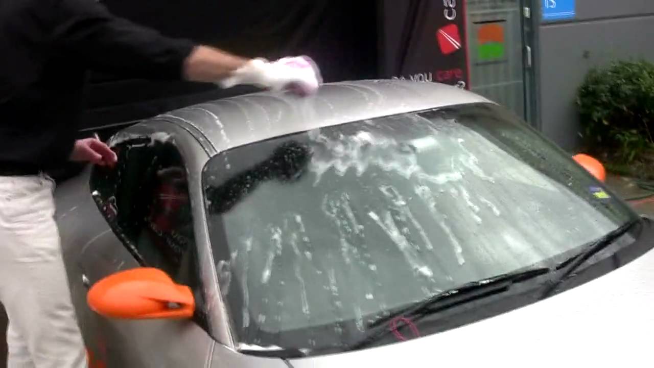 Car Washing & Drying using 2 Bucket Method - Car Care Products