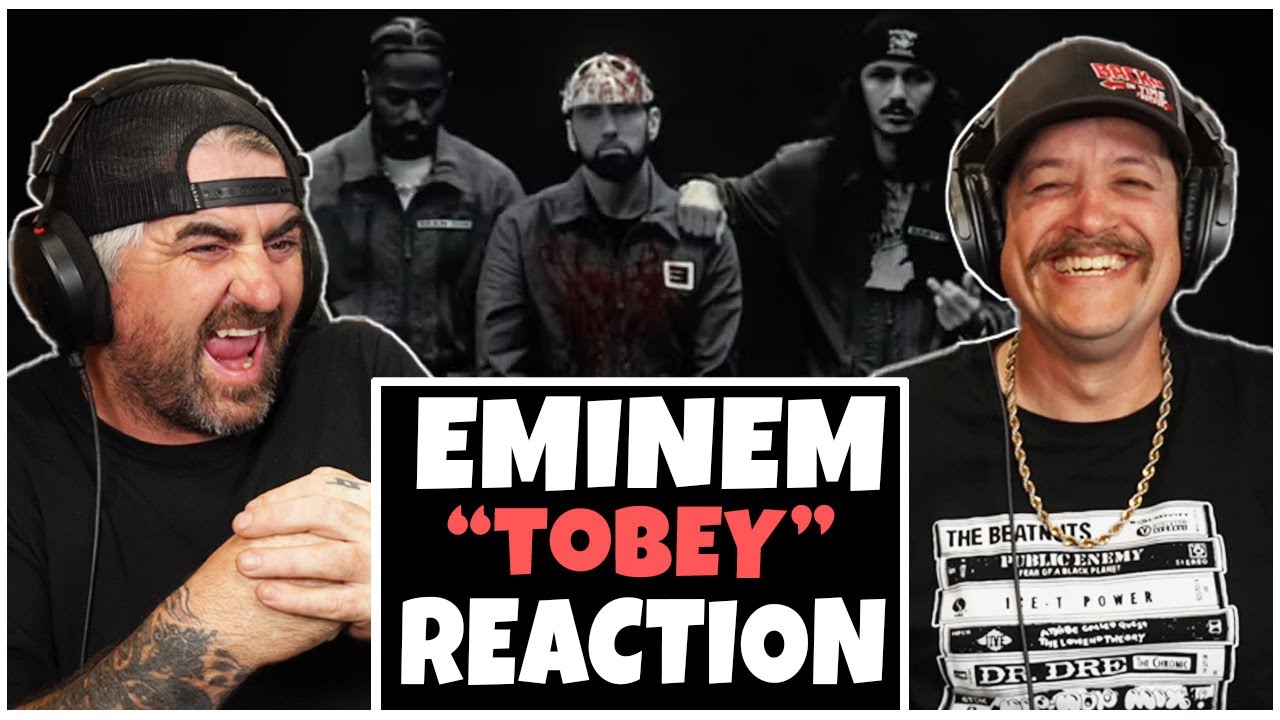 Eminem - Tobey feat. Big Sean & Babytron (Rock Artist Reaction)