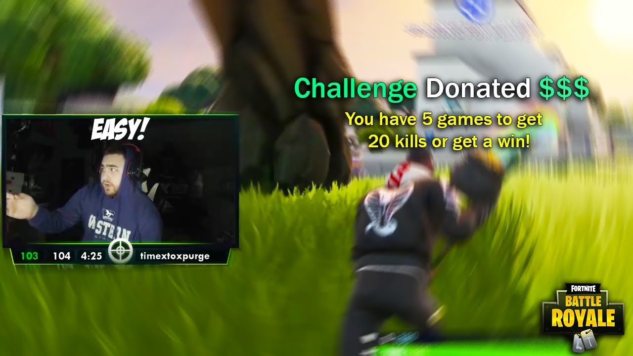LosPollosTv Had 5 Games To Get 20 Kills Or A Win On Fortnite...Here's What Happened