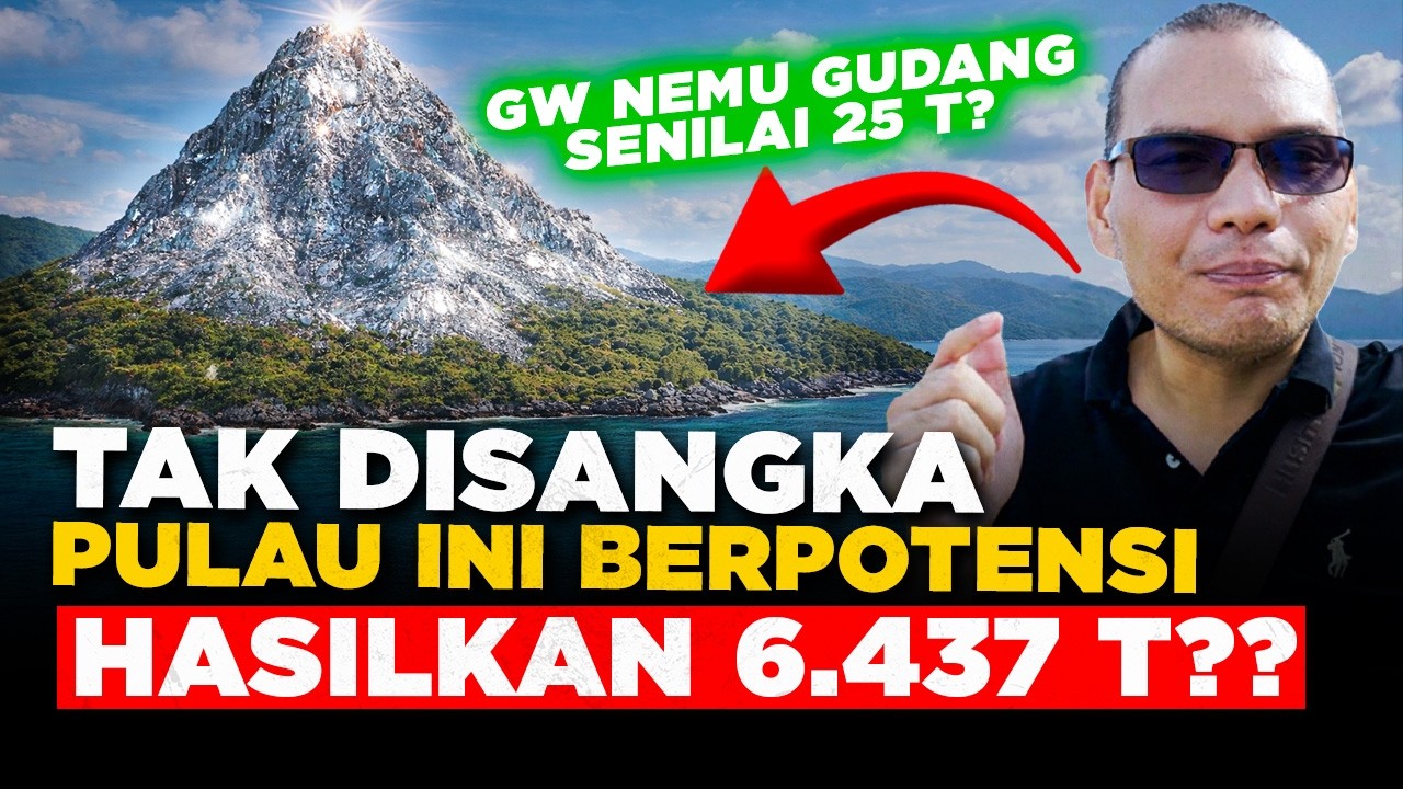 PETUALANGAN MELIHAT PULAU NIKEL!! NEMU Gudang berisi 25 TRILIUN?