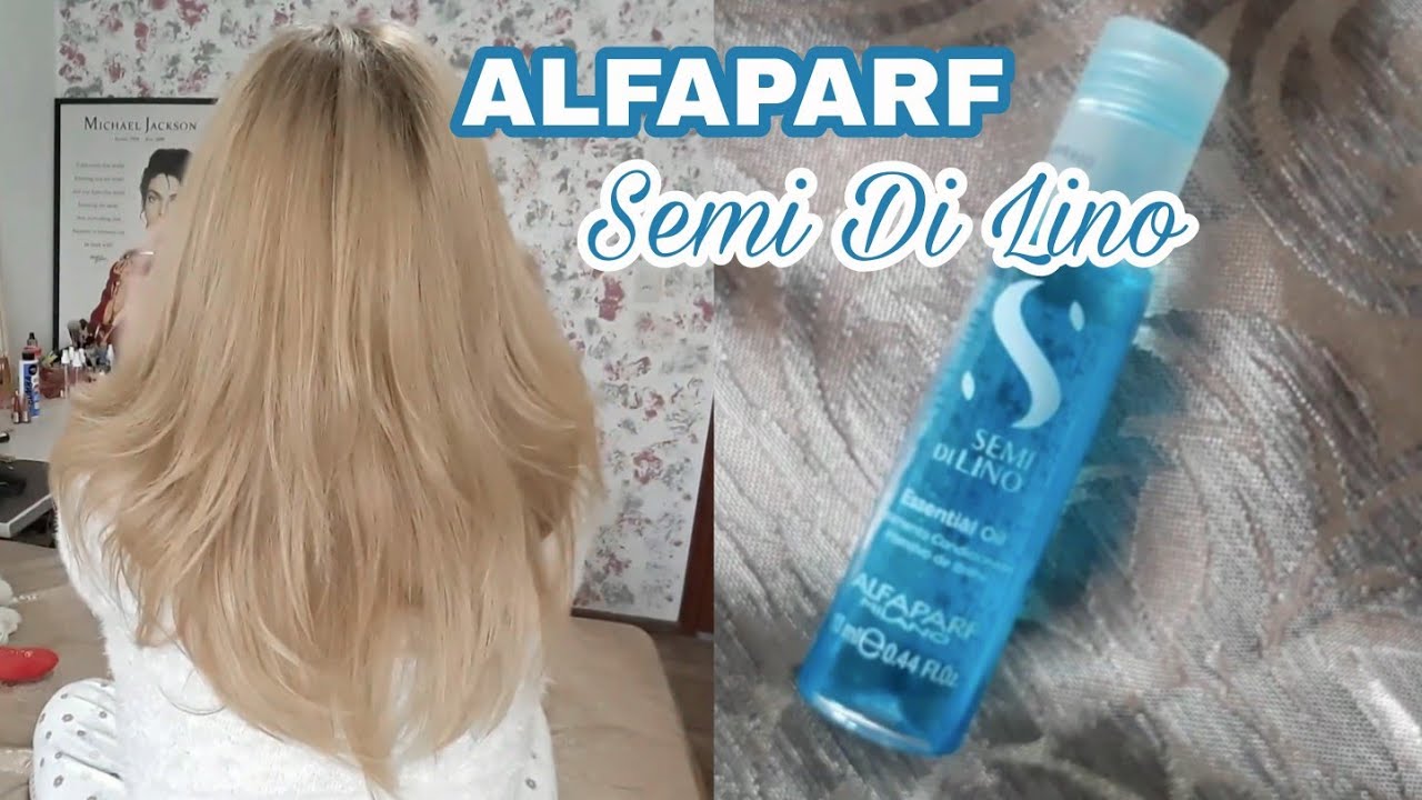 AMPOLA SEMI DI LINO ALFAPARF Sublime Essential Oil | como usar