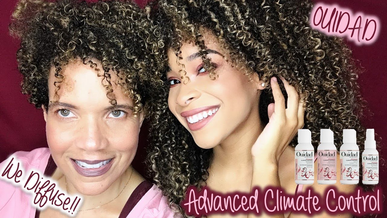 Ouidad Advanced Climate Control + We Diffuse Our Hair!!!