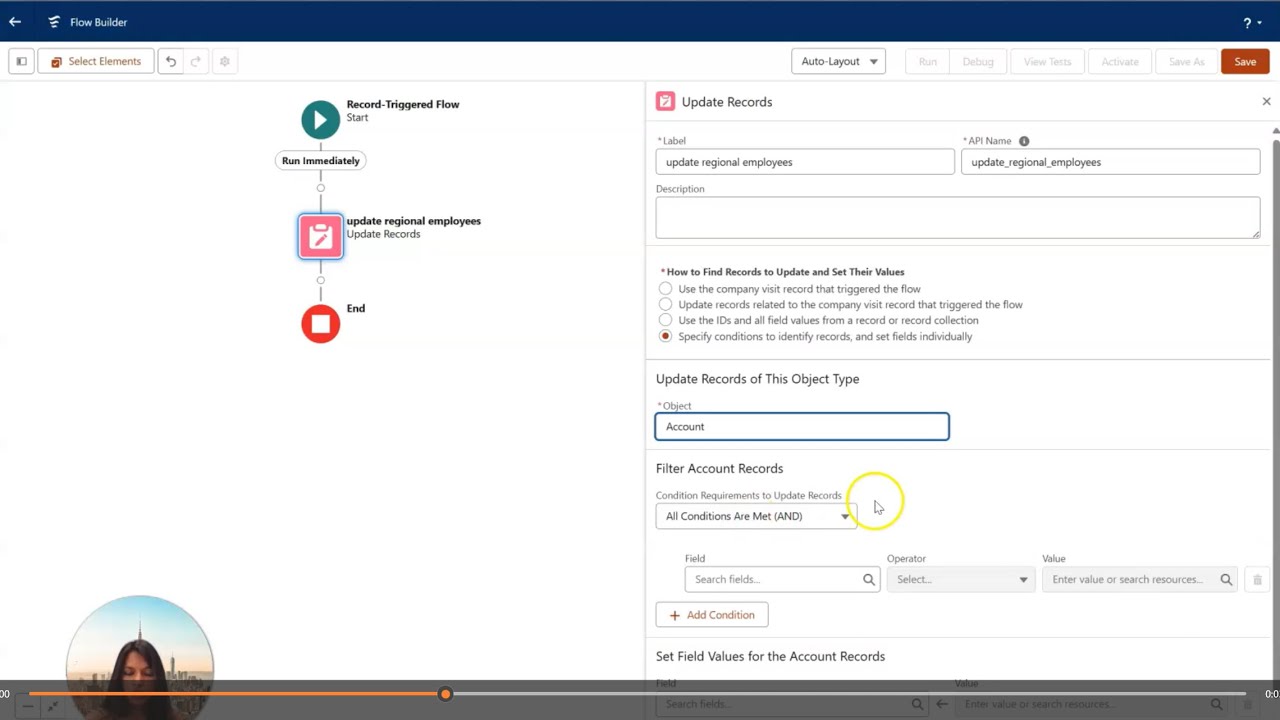 Salesforce Flow to Update Fields on related object
