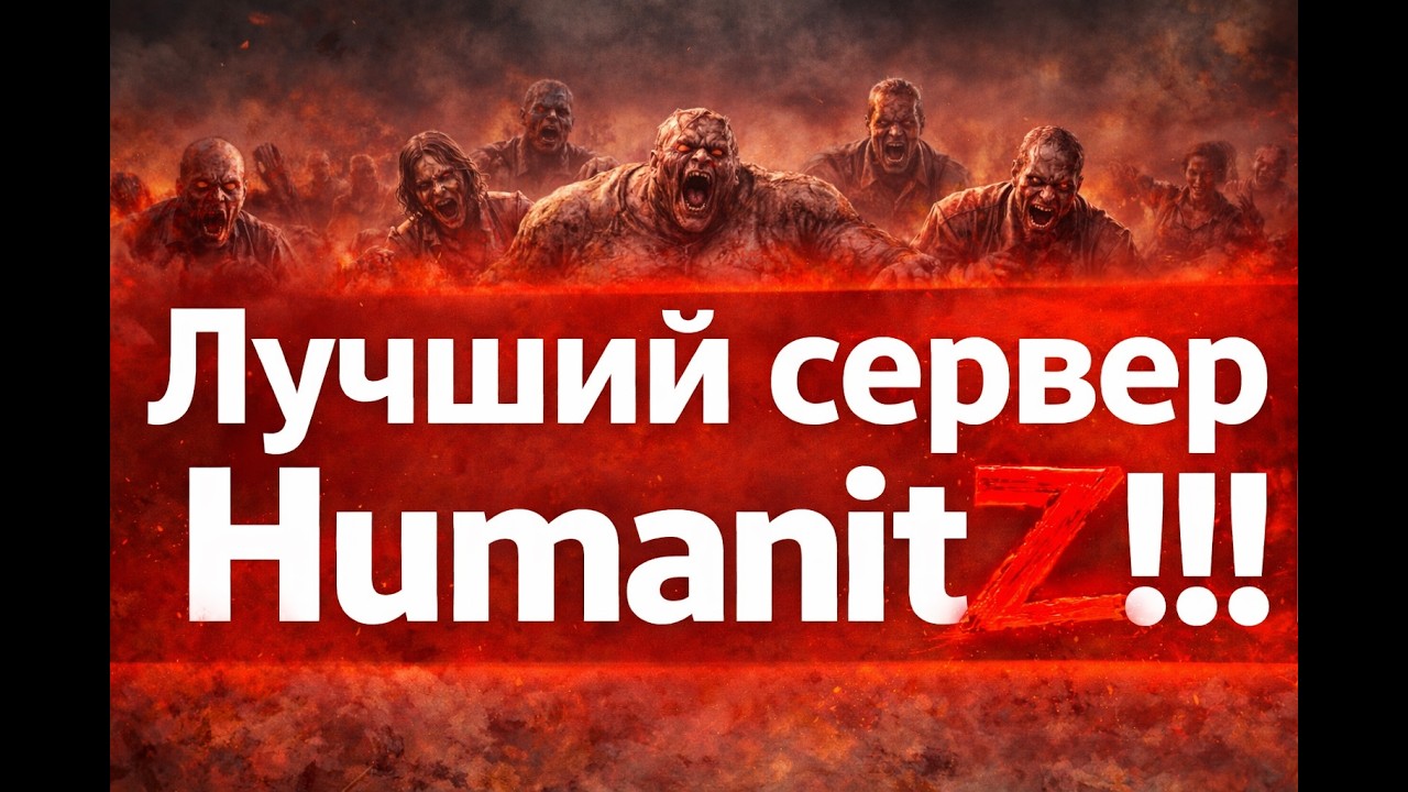 HumanitZ - самый лучший сервер 2026 года!