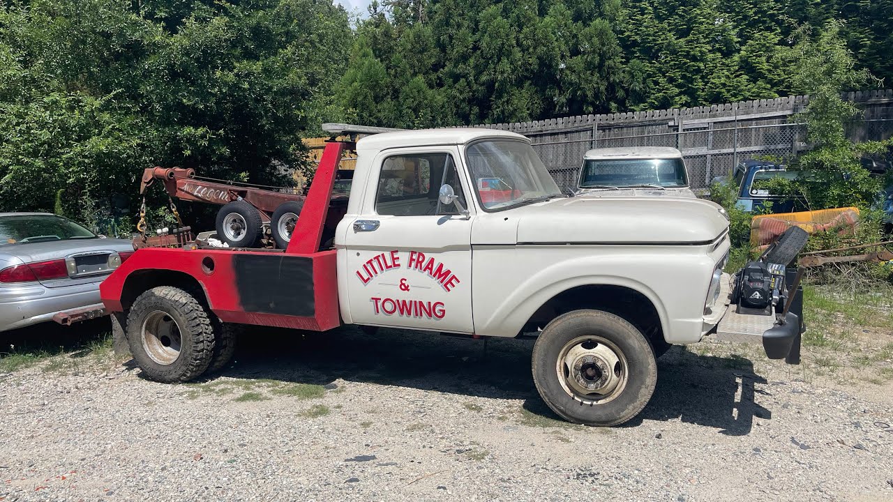 Will it work!? Changing the Holmes 440 hydraulic bed to a 1978 F350!! Bodywork on the 1965 F700.