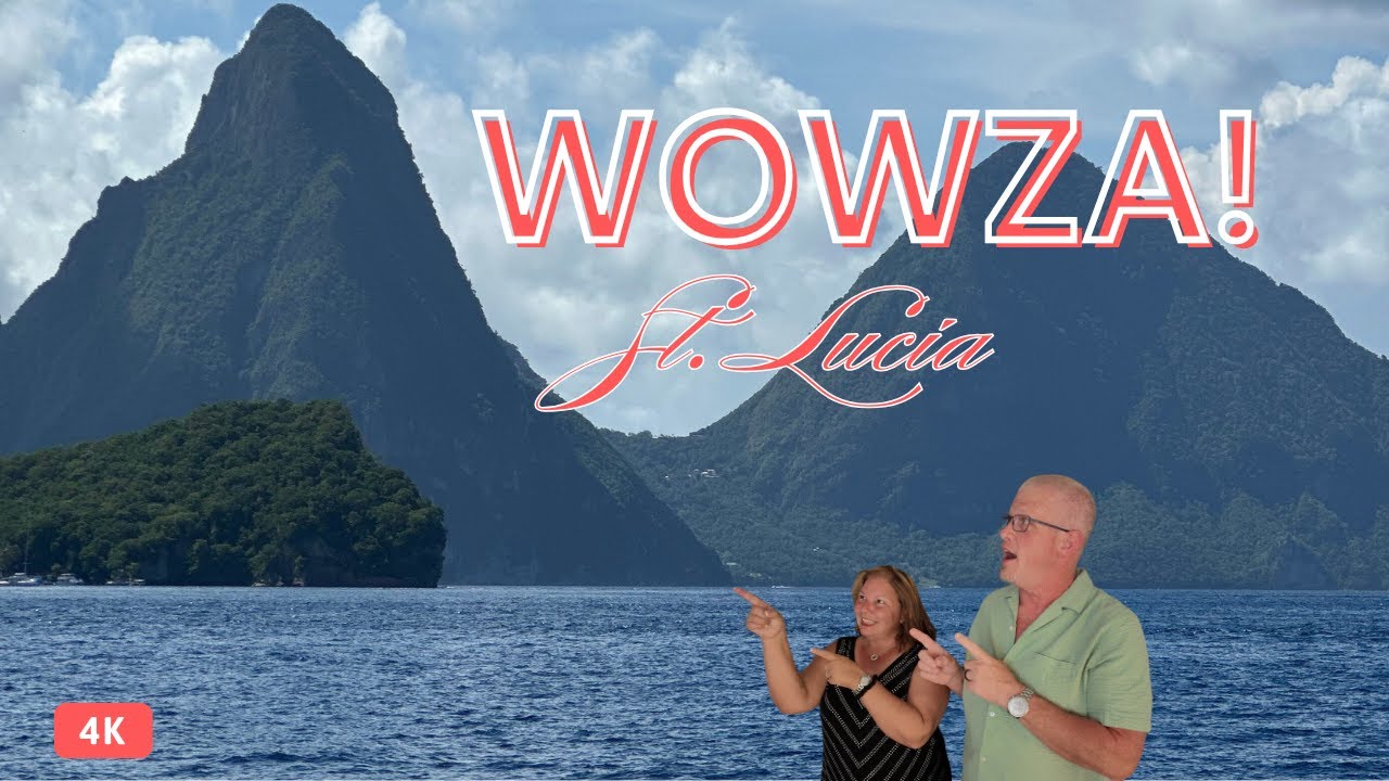 St. Lucia’s Epic Pitons! 🌋 Boat Tour, Secret Beach & Open Bar | Celebrity Reflection