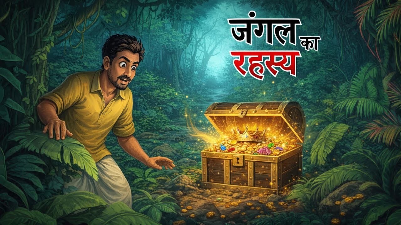 रहस्यमयी जंगल | Rahasyamayi Jungle  | Hindi Story | Hindi Kahaniya | Moral Stories | cartoon story l