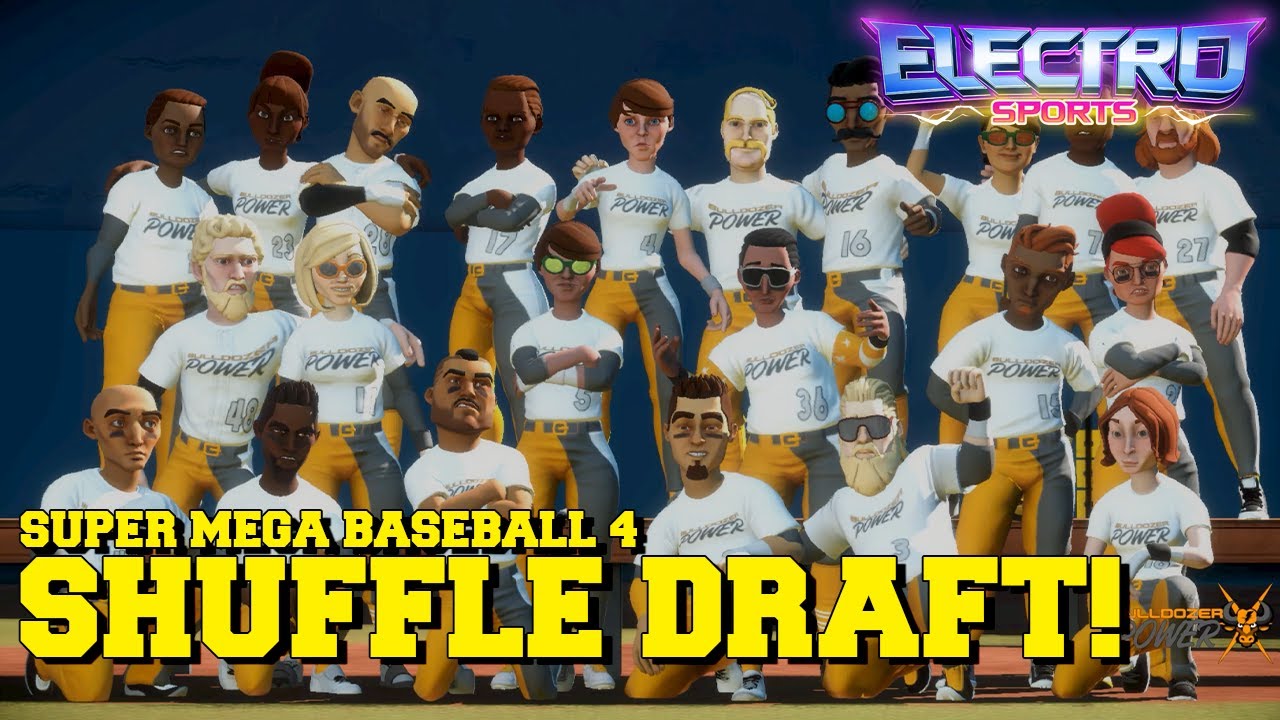 Shuffle Drafting a whole new league | Super Mega Baseball 4