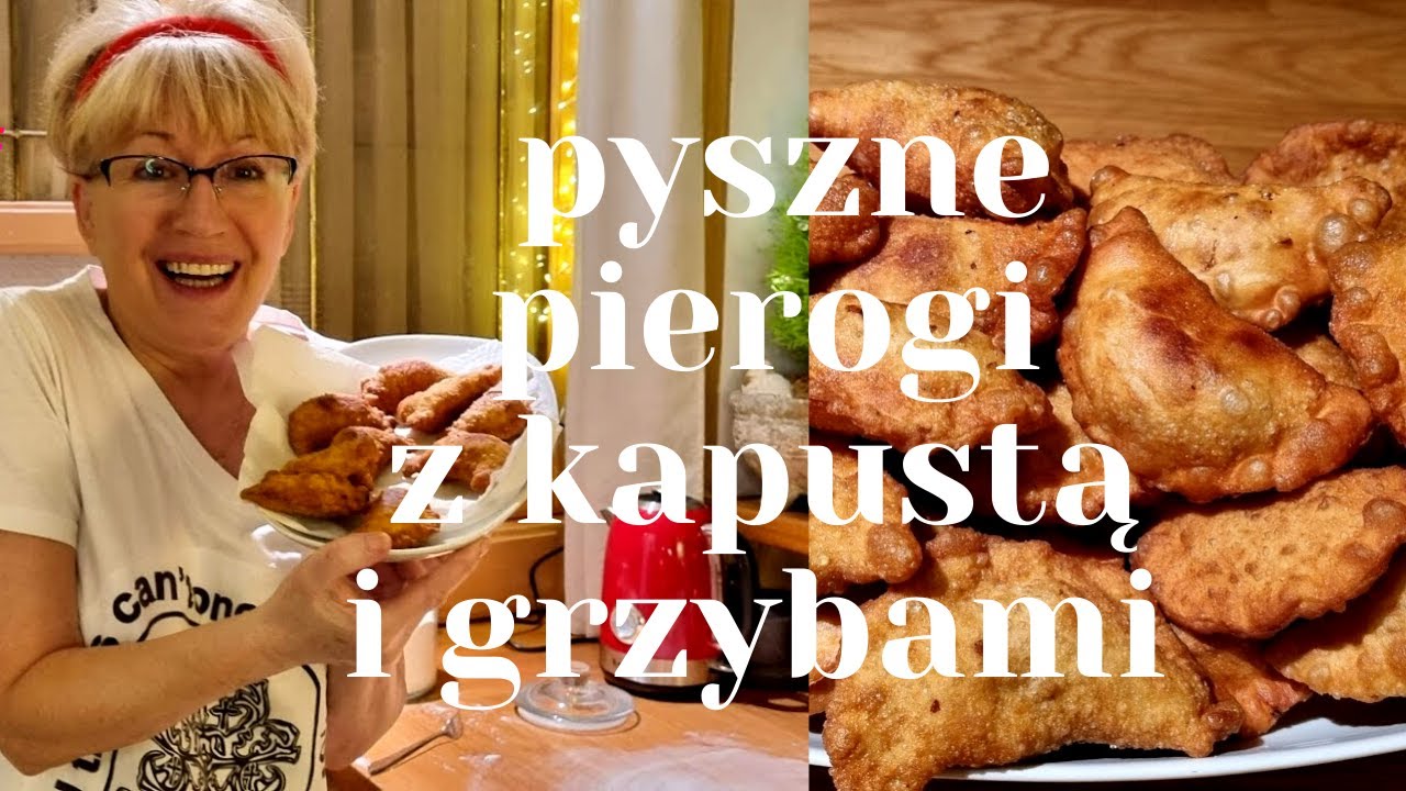 PIEROGI Z KAPUSTĄ I GRZYBAMI/ JAK PRZYGOTOWAĆ FARSZ/JAK ZROBIĆ CIASTO NA PIEROGI VLOGMAS #14