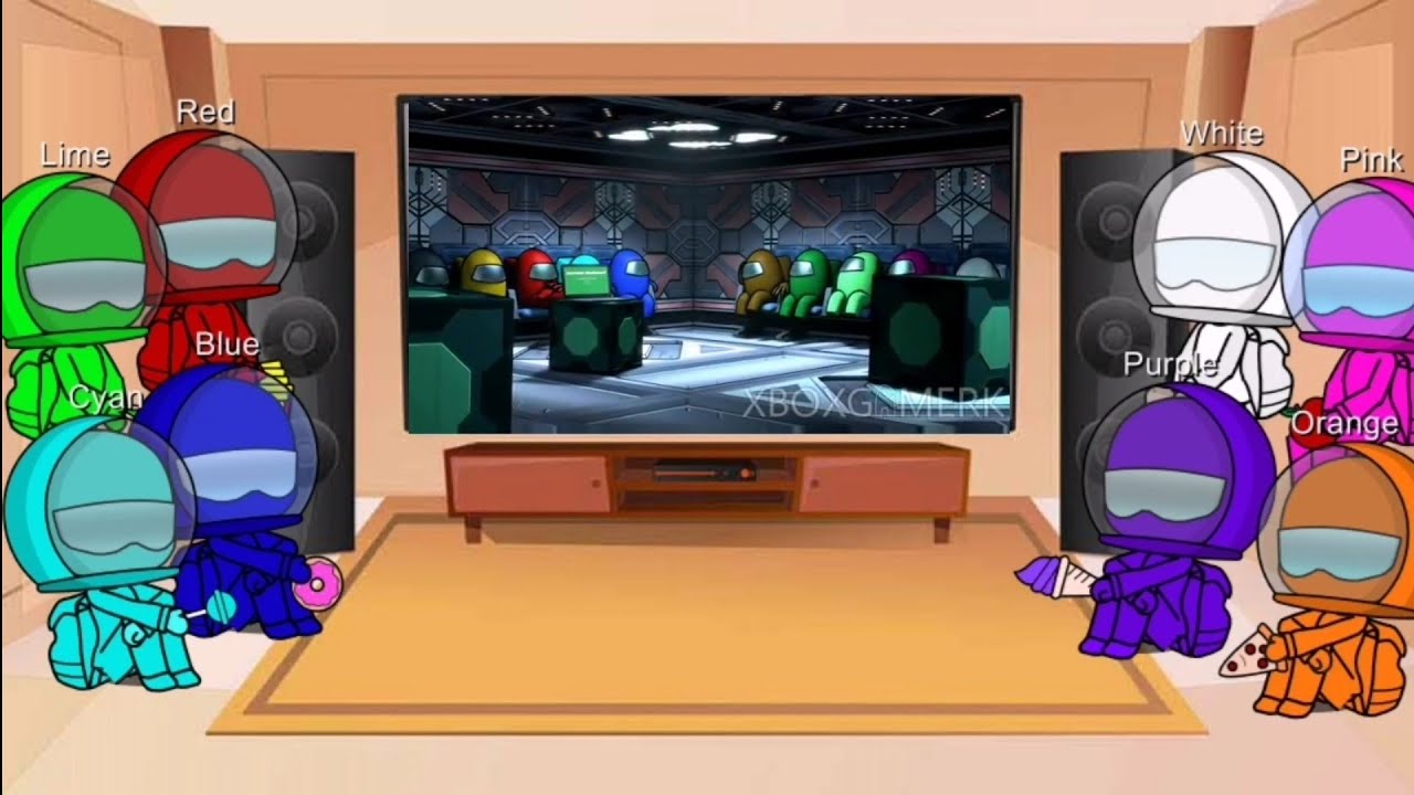 Among Us Reacts To Animated Little Game by: XboxGamerK || Part 3