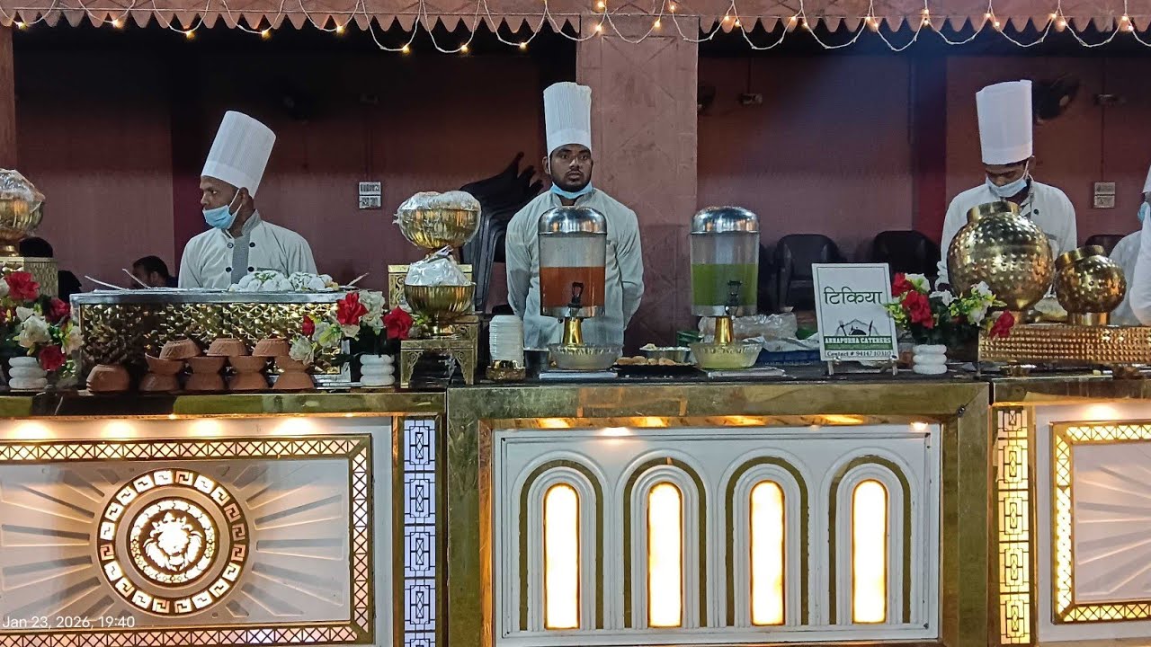 Most beautiful catering services by Shashi cateras gangapur city ll catering & event #wedding 
