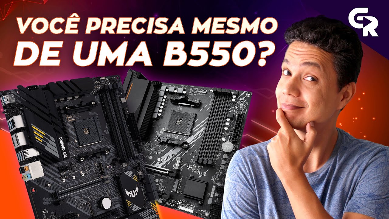🟠 PLACA-M&Atilde;E B550 | Talvez n&atilde;o seja a melhor op&ccedil;&atilde;o para quem quer montar um PC | Papo Reto