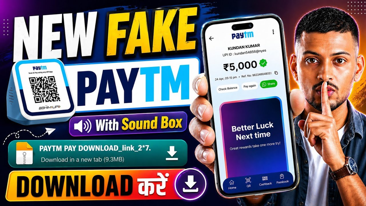 How to Download Fake Paytm | Fake Paytm APK Download Link | How to Download Fake Paytm
