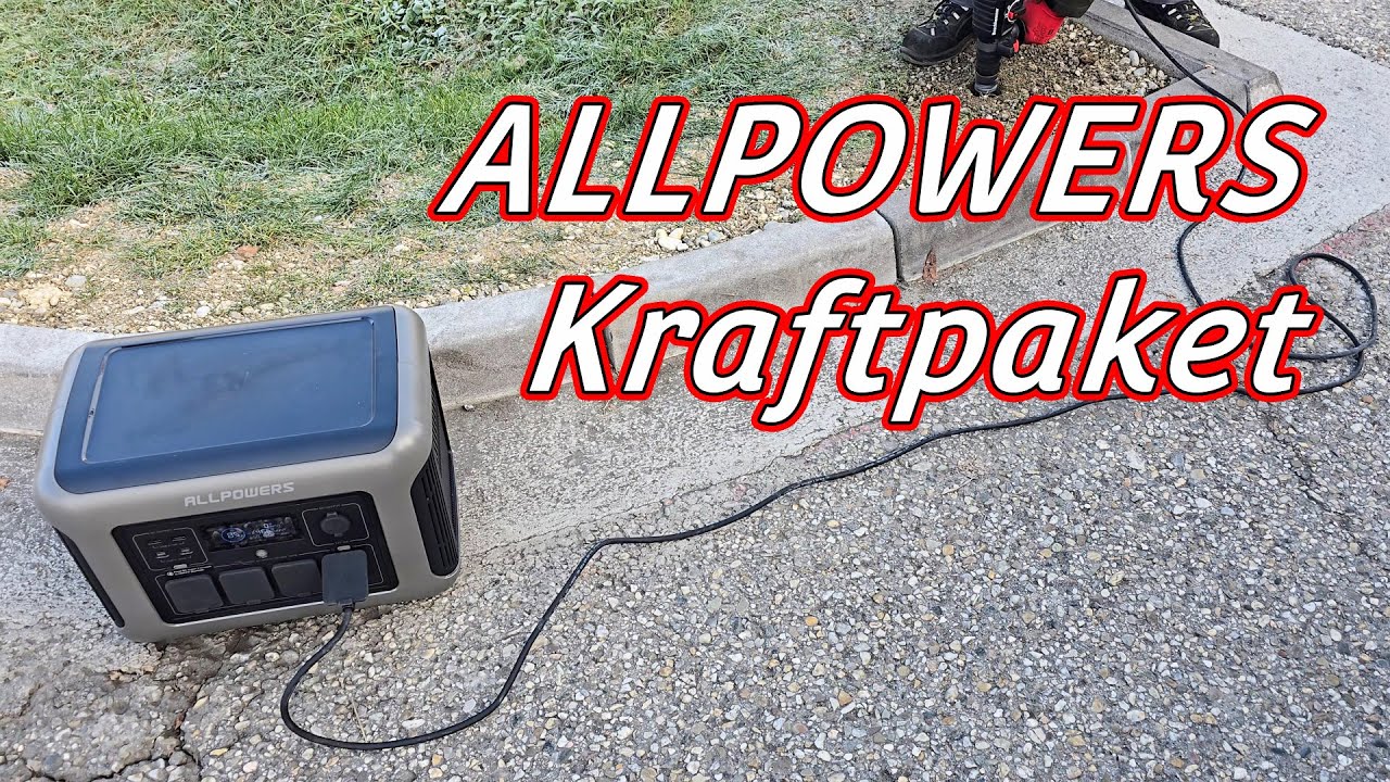 ALLPOWERS R1500 Lite - Powerstation im Praxistest