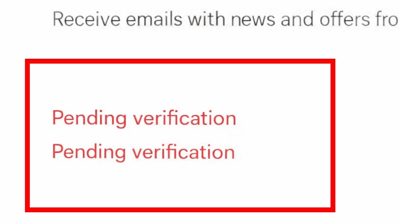 How To Fix Google Account Pending Verification Problem Solve In Google Playstore 