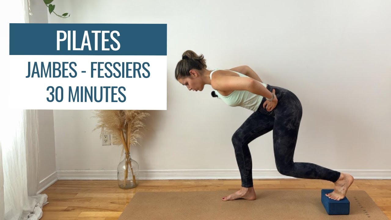PILATES 30 MIN - Jambes & Fessiers 🔥 - Tous niveaux