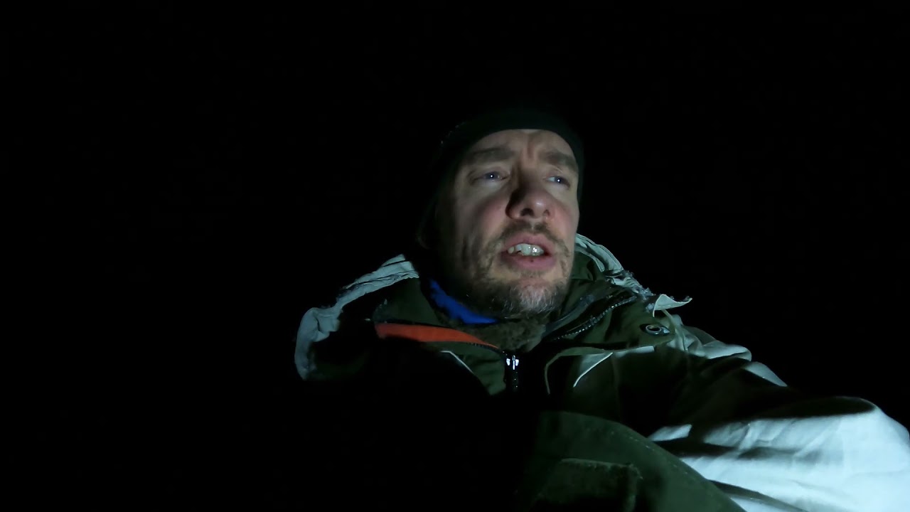 Melting Snow With Trangia 25. -20C in The Dark Forest