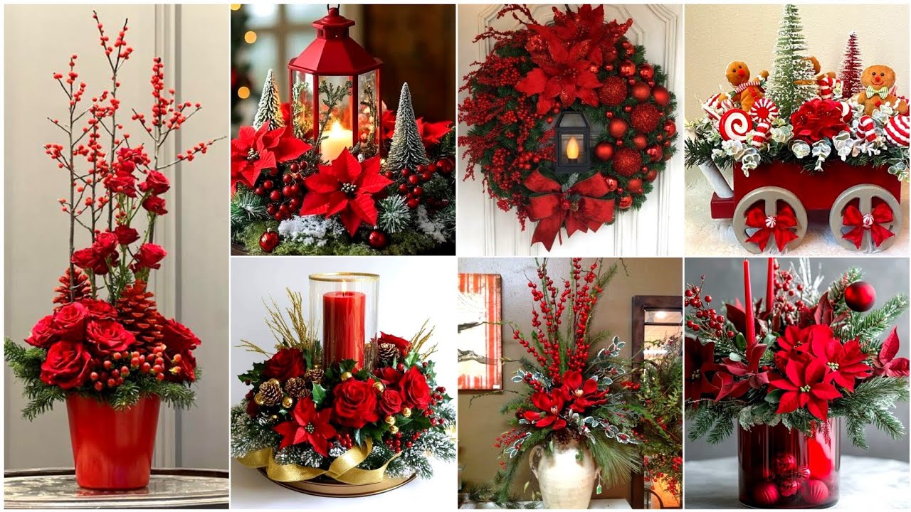 TOP 50 EASY DIY CHRISTMAS CENTERPIECES IDEAS _ LATEST AND UNIQUE CHRISTMAS DECORS 