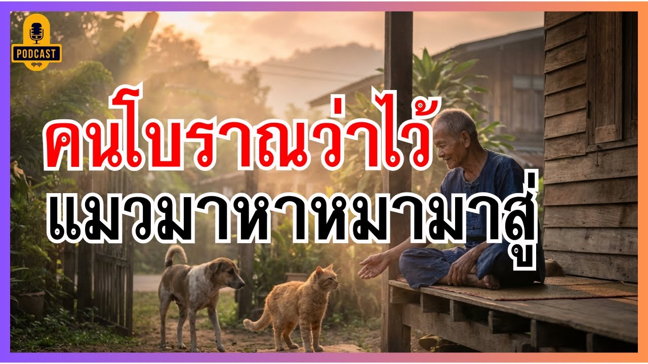 แมวมาหา หมามาสู่ คือคู่บุญเก่าหรือเจ้ากรรมนายเวร? ไขรหัสลับพันธสัญญาข้ามภพชาติ #ธรรมเบาใจ