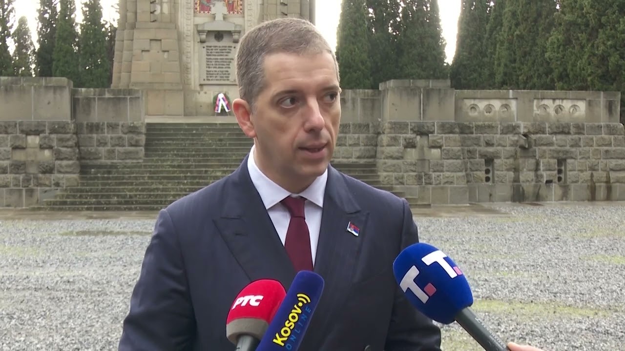 26.01.2026. Izjava ministra Đurića uoči polaganja venaca na Srpskom vojničkom groblju Zejtinlik